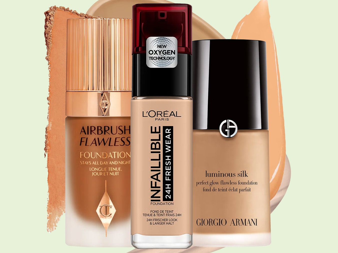 These full coverage foundations are anything but cakey