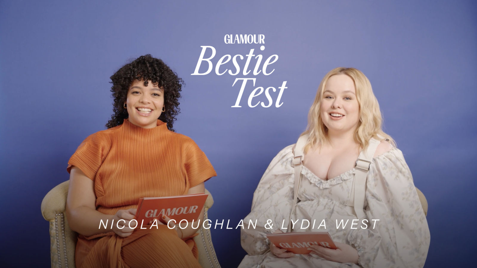 Nicola Coughlan & Lydia West play GLAMOUR's Bestie Test